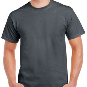 Polera Gris Hombre 100% Algodón Manga Corta - Perfecta para estampar - Serigrafía